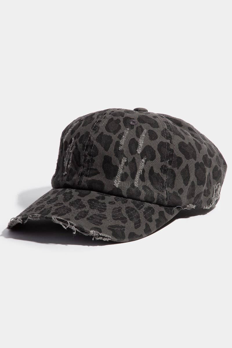 Leopard Print Baseball Cap