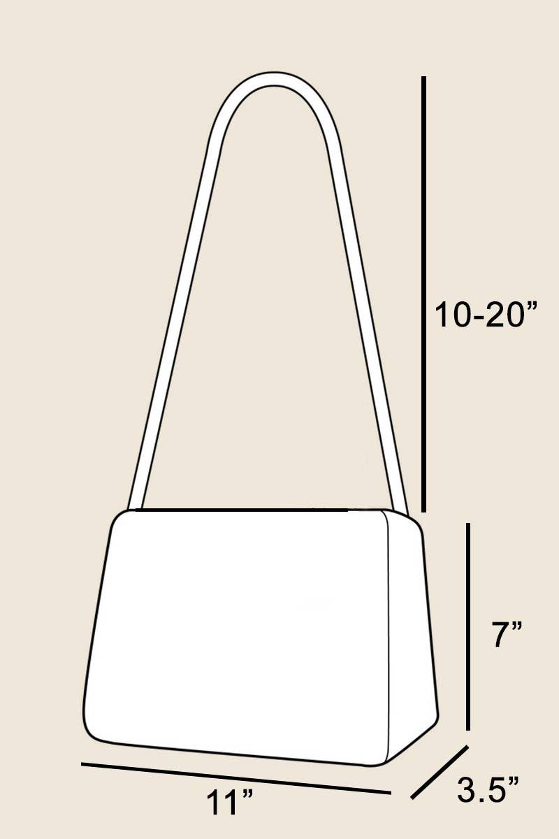Multi Pocket Faux Leather Hand Bag