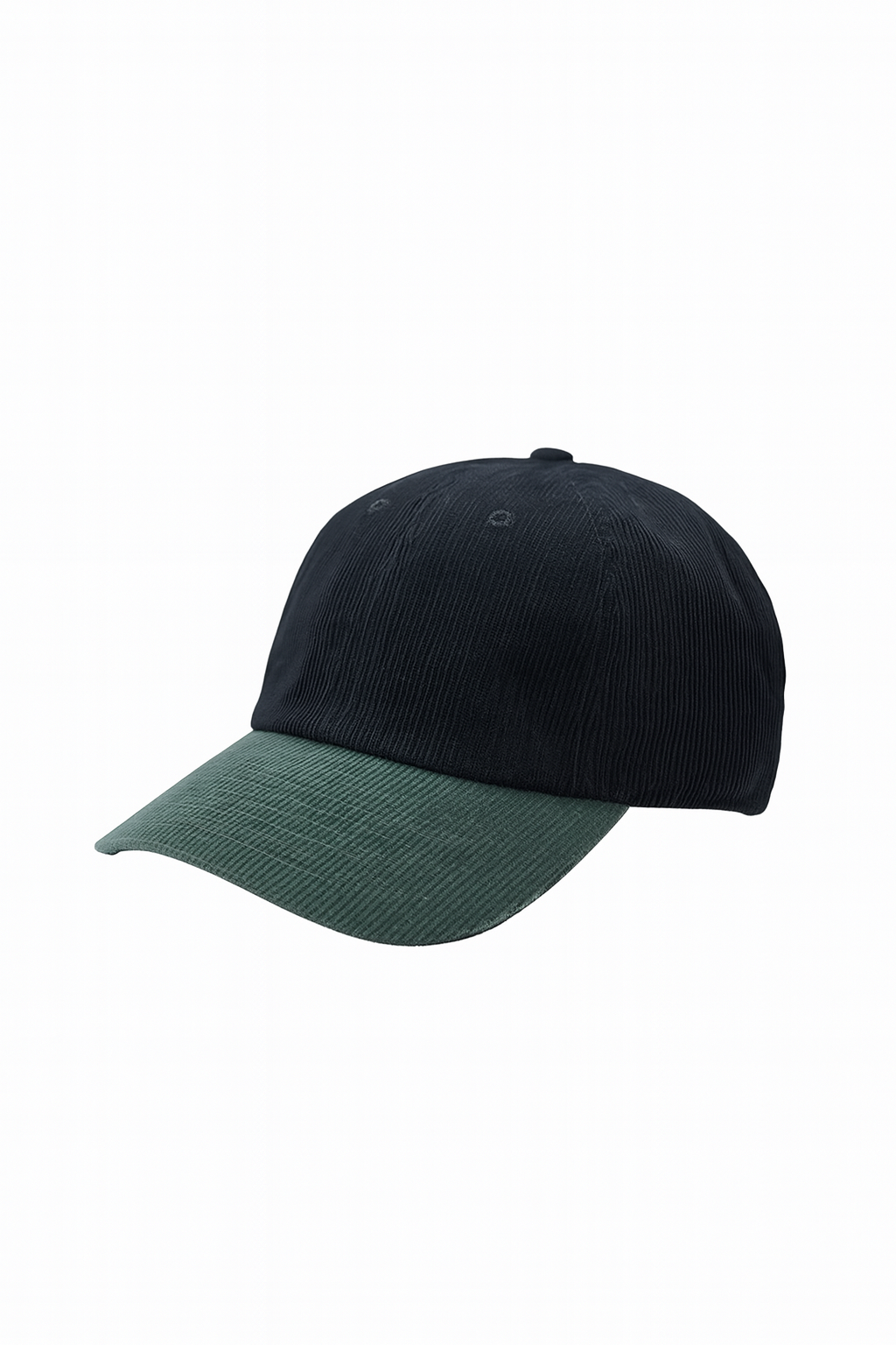 Corduroy two-tone trucker hat