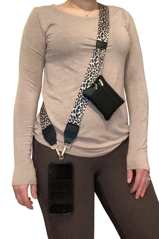 Adjustable phone and wallet lanyard