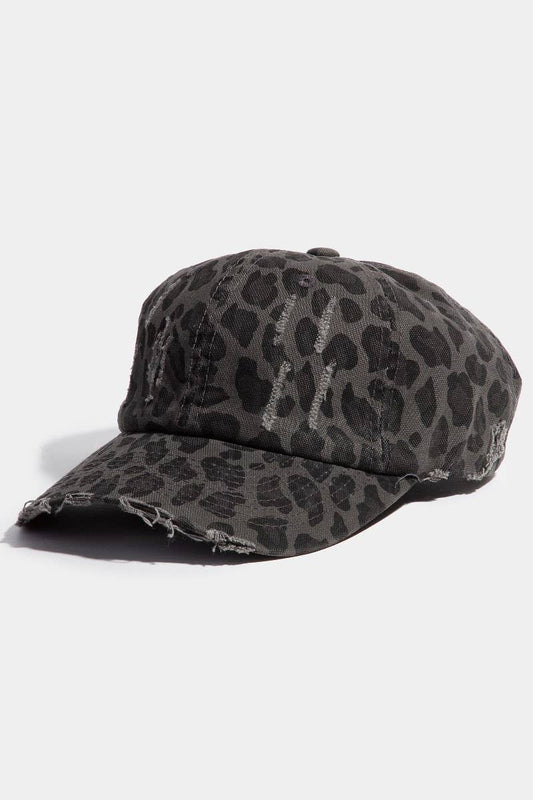 Leopard Print Baseball Cap