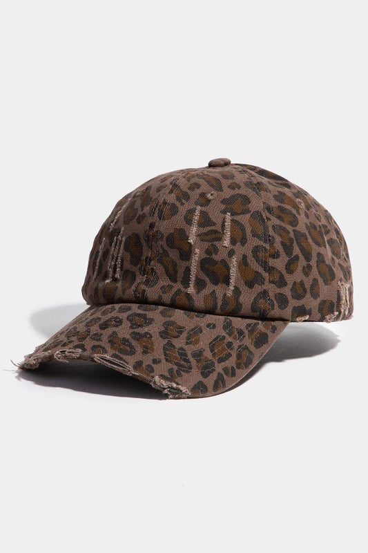 Leopard Print Baseball Cap